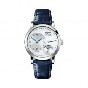 Replique A. LANGE & Sohne LITTLE LANGE 1 MOONPHASE "25th Anniversary" en Blanc 18 carats Or 182.066