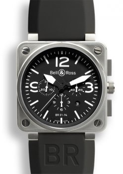Réplique Bell & Ross BR 01-94 Chronographe Automatique Acier Homme Montre