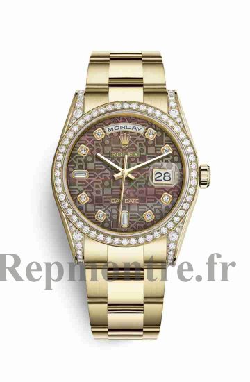 Réplique montre Rolex Day-Date 36 jaune 18 ct jeu de cosses 118388 m118388-0193 - Cliquez sur l'image pour la fermer
