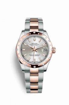 Réplique montre Rolex Datejust 31 Everose Roles Everose 178341 Cadran argent m178341-0058