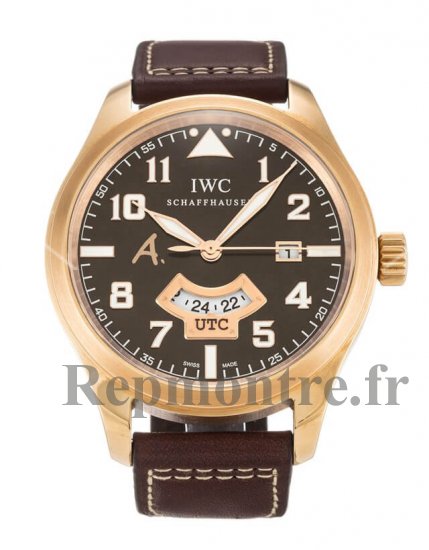 IWC Montres d Aviateur Antoine de Saint Exupery UTC IW326103 Réplique - Cliquez sur l'image pour la fermer