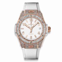 AAA de haute Réplique montre Hublot Big Bang UN Clic King Blanc Bijoux 39mm 465.OE.2080.RW.0904