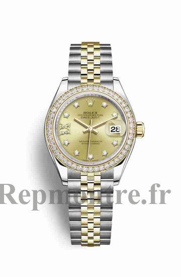 Réplique montre Rolex Datejust 28 Jaune Roles jaune 279383RBR m279383rbr-0021 - Cliquez sur l'image pour la fermer