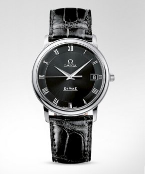 Réplique Omega De Ville Prestige 34mm hommes Montre 4810.52.01