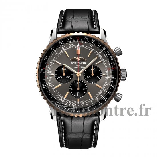 Breitling Navitimer Chronograph Limited Edition 46 mm Copie de montre pour homme Gris Exclusivite americaine UB01371A1B1P1 - Cliquez sur l'image pour la fermer