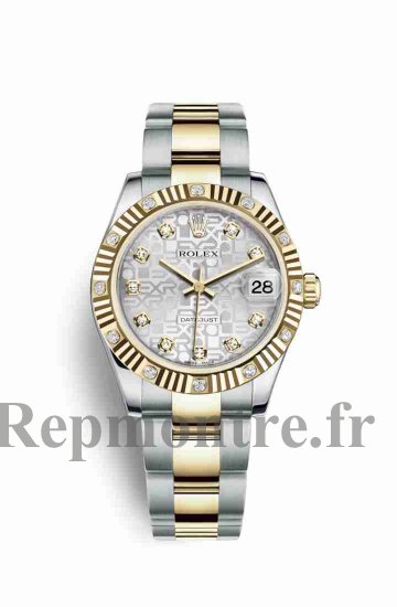 Réplique montre Rolex Datejust 31 Jaune Roles jaune 18 ct 178313 m178313-0034 - Cliquez sur l'image pour la fermer