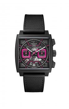 TAG Heuer Monaco Calibre Heuer 02 Titane DLC Squelette Rose Las Vegas CBL218B.FT6236