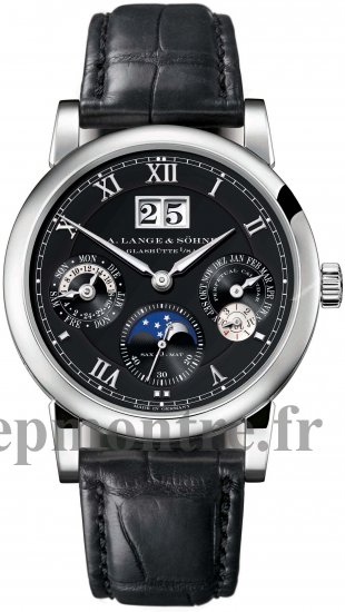 Réplique A.Lange & Sohne Langematik Perpetual 38.5 mm Or blanc 310.026 - Cliquez sur l'image pour la fermer