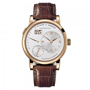 Replique A. Lange & Sohne Lange 1 Daymatic Argent Dial 18kt Or Rose hommes Montre 320.032