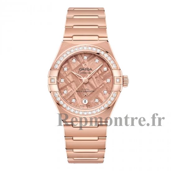 Omega Constellation 29 mm Copie montre femme Rose O13155292099006 - Cliquez sur l'image pour la fermer