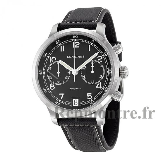 Réplique Longines Heritage Militaire 1938 Chronographe Hommes Montre L2.790.4.53.0 - Cliquez sur l'image pour la fermer