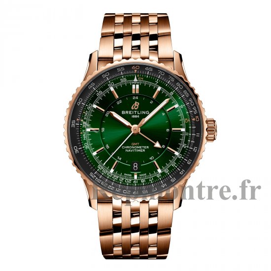 Breitling Navitimer Automatique GMT 41mm Montre Copie Homme Vert Acier Inoxydable R32310251L1R1 - Cliquez sur l'image pour la fermer