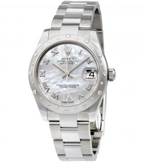 Réplique Rolex Oyster Perpetual Datejust 31 Mere de perle Cadran Inoxydable Acier Dames 178344MRDO