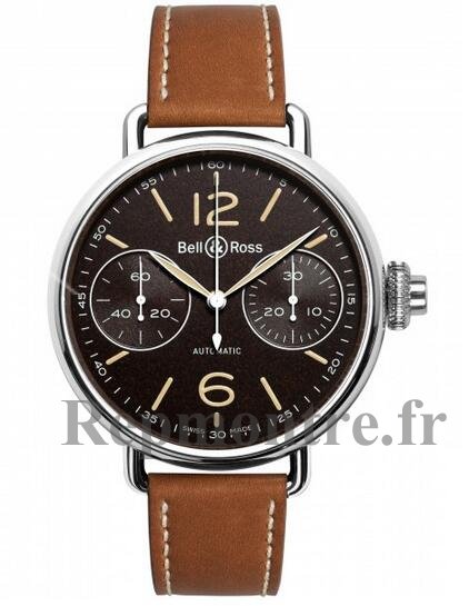 Réplique Bell & Ross Vintage WW1 Chronographe Monopoussoir Heritage - Cliquez sur l'image pour la fermer