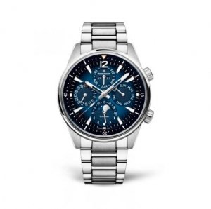 Replique Jaeger-LeCoultre Polaris Perpetual Calendar Acier inoxydable Bleue Dial Q9088180