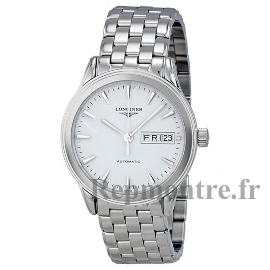 Réplique Longines Flagship Automatique Day Date Inoxydable Acier L4.799.4.12.6 - Cliquez sur l'image pour la fermer