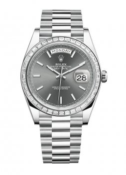 Replique Rolex Day-Date 40 montre Platinum M228396TBR-0031