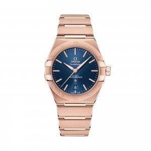 Omega Constellation 39 mm Copie montre homme Bleu O13150392003001