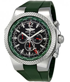 Réplique Breitling Bentley GMT Cadran vert Chronographe hommes Montre A47362S4-B919