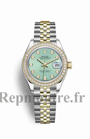 Réplique montre Rolex Datejust 28 Jaune Roles jaune 18 ct 279383RBR m279383rbr-0013 - Cliquez sur l'image pour la fermer