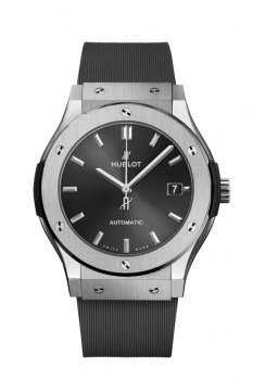 Replique Hublot Classic Fusion 45mm Racing Grey Titanium 511.NX.7071.RX