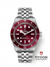 Bracelet Tudor Black Bay Fifty-Eight en acier inoxydable bordeaux M7939A1A0RU-0001