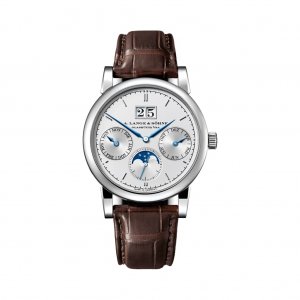 Replique Montre A. Lange & Sohne SAXONIA CALENDRIER ANNUEL en Blanc 18 carats Or 330.026