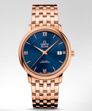 Réplique Omega De Ville Solid Or hommes Montre 424.50.37.20.03.002