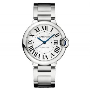 Replique Cartier Ballon Bleu 36mm automatique Silver Dial Steel Women's WSBB0048