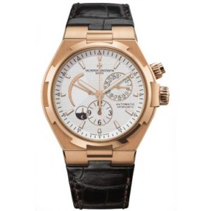 Réplique Vacheron Constantin Overseas Dual Time 47450/000R-9404 Or rose Montre