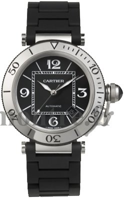 Cartier Pasha Seatimer Montre Réplique hommes W31077U2 - Cliquez sur l'image pour la fermer