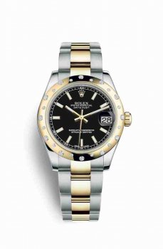 Réplique montre Rolex Datejust 31 Jaune Roles jaune 18 ct 178343 m178343-0059