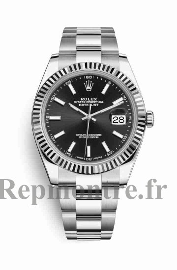Réplique montre Rolex Datejust 41 blanc Roles 126334 A453109T/C921/154A - Cliquez sur l'image pour la fermer