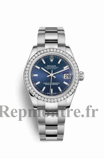 Réplique montre Rolex Datejust 31 blanc Roles blanc 178384 Cadran m178384-0057 - Cliquez sur l'image pour la fermer