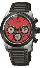 Réplique Tudor Fastrider Chronographe Noir Ceramic Bezel Red Leather 42010n