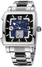 Réplique Ulysse Nardin Quadrato Dual Time Cadran Noir 42mm 243-92-7M/601