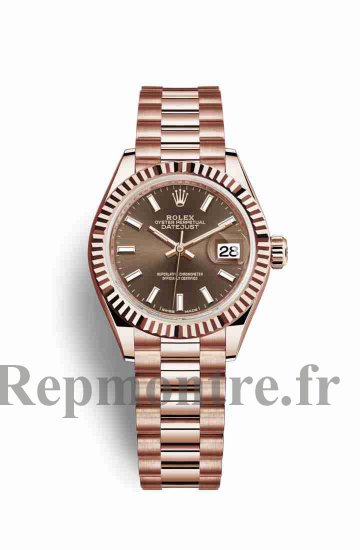 Réplique montre Rolex Datejust 28 Everose 279175 m279175-0007 - Cliquez sur l'image pour la fermer