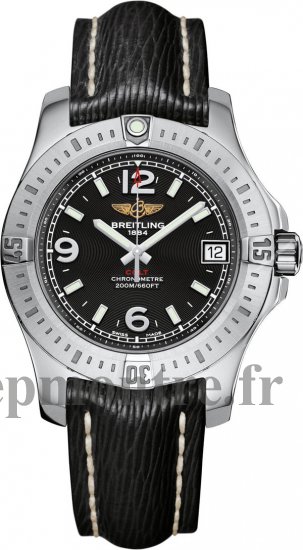qualite superieure Réplique Breitling Chronomat Quartz Women with Bracelet en cuir - Cliquez sur l'image pour la fermer