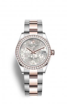 Replique Rolex Datejust 31 OysterAcier and EveOr Rose M278381RBR-0031