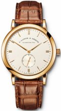 Réplique A.Lange & Sohne Saxonia remontage manuel 37mm or jaune 215.021