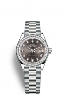 Copie de Rolex Dame-Datejust 18 ct Blanc Or M279139RBR-0011