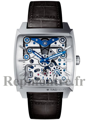 Réplique TAG Heuer Monaco V4 Automatique Platinum Montre WAW2170.FC6261 - Cliquez sur l'image pour la fermer