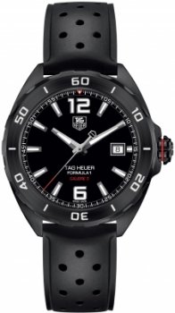 Réplique TAG Heuer Formula 1 Calibre 5 Automatique Montre 41 mm Full black WAZ2115.FT8023