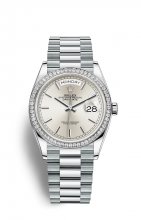 Replique Montre Rolex Day-Date 36 Platine M128396TBR-0004