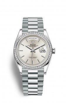 Replique Montre Rolex Day-Date 36 Platine M128396TBR-0004