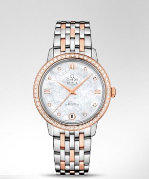Réplique Omega De Ville Prestige Butterfly Automatique Montre 424.25.33.20.55.003