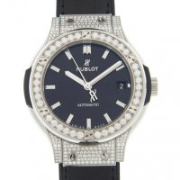 Replique HUBLOT Classic Fusion Diamond Black Dial 565.NX.1470.LR.1604