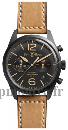 Réplique Bell & Ross Vintage Homme BR 126 Heritage Automatique Montre - Cliquez sur l'image pour la fermer