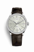 AAA de haute Réplique montre Rolex Cellini Time 50709RBR Cadran rhodium