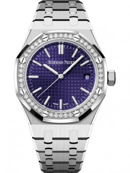 Audemars Piguet Royal Oak Automatique 37 Or Blanc Diamant Violet 15551BC.ZZ.1356BC.02